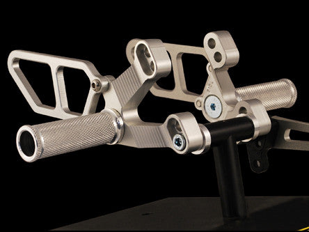WOODCRAFT Ducati 748 / 916 / 996 / 998 Rearsets with Shift Pedal & Heel Guards