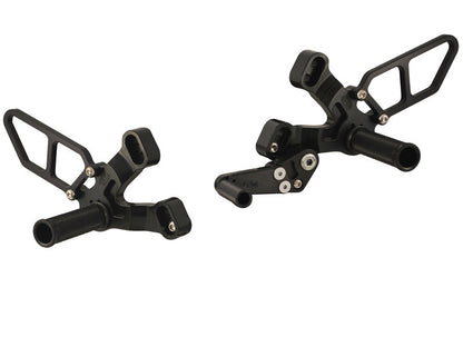 WOODCRAFT Ducati 848 /1098 / 1198 / 848 EVO Rearsets with Shifter