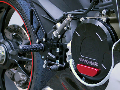 WOODCRAFT Ducati Panigale 1299 / 1199 / 959 / 899 / V2 Complete Rearset Kit