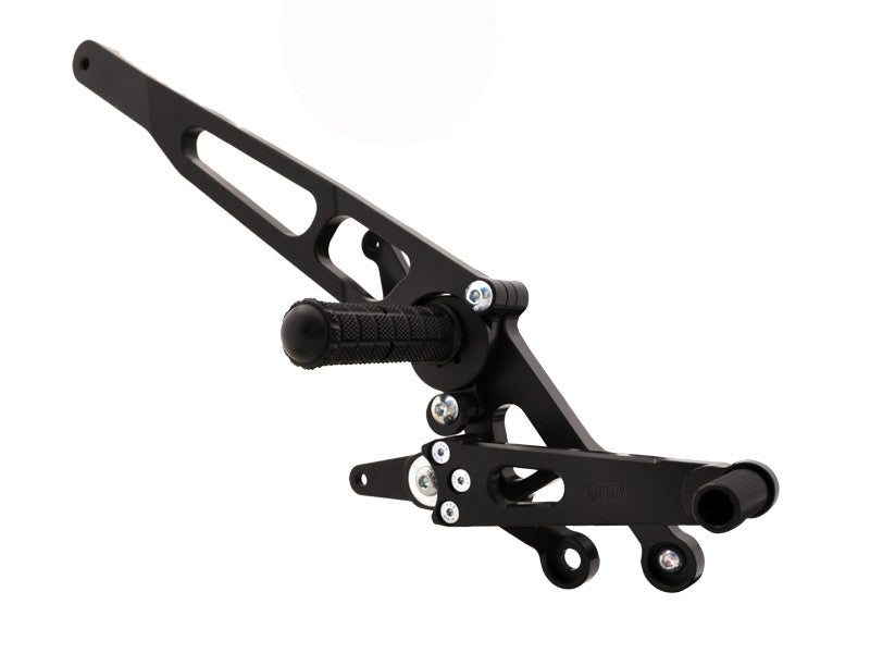 WOODCRAFT Ducati 821 Hypermotard (13-15) Complete Rearset Kit Assembly