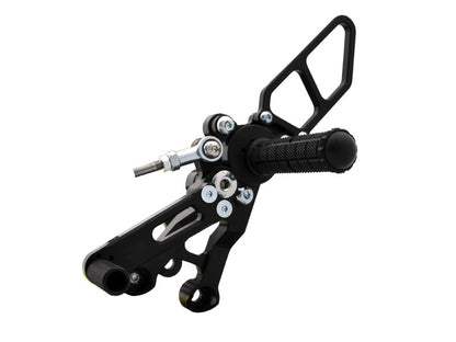 WOODCRAFT Ducati 821 Hypermotard (13-15) Complete Rearset Kit Assembly