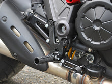 WOODCRAFT Ducati 1198 Diavel GP Shift Adjustable Complete Rearset Kit