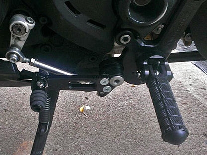WOODCRAFT Ducati 1198 Diavel Standard Shift Adjustable Complete Rearset Kit