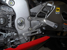 WOODCRAFT Aprilia RSV4 APRC / Tuono V4 (11-16) Full Rearsets - Clear Anodized - STD Shift