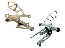 WOODCRAFT Aprilia RSV4 APRC / Tuono V4 (11-16) Full Rearsets - Clear Anodized - GP Shift