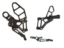 WOODCRAFT BMW S1000RR (15-18) Adjustable Rearset Kit Complete with Pedals