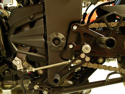 WOODCRAFT Kawasaki Ninja 300 (13-15)  Complete Rearset w/shift and Brake Pedals  Optional Brake Line Kit Available