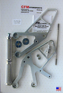 WOODCRAFT Honda NT650 Hawk Rearsets