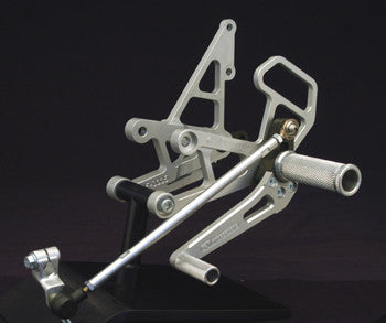 WOODCRAFT Honda CBR1000RR (04-07) Complete Rearset Kit W/Shift & Brake Pedals