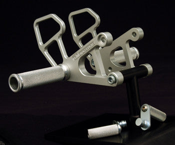 WOODCRAFT Aprilia RSV / R - Factory (04-09) Tuono (06-10) Rear Sets