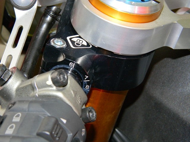 DBK Special Parts (Ducabike) GP Adjustable Clip-Ons - 15mm Offset