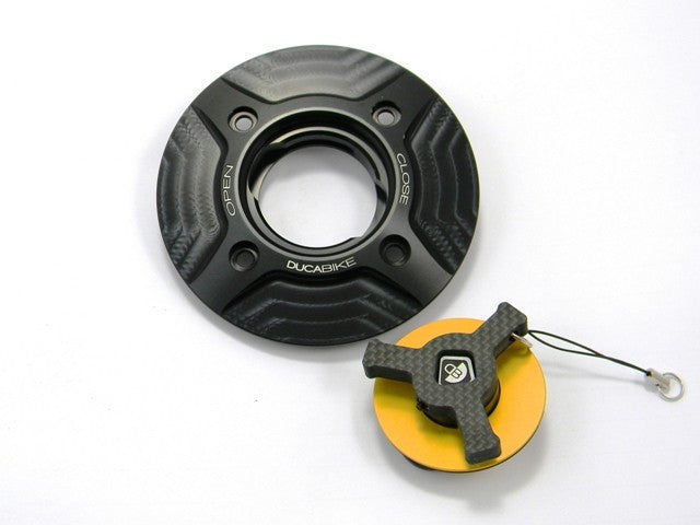 DBK Special Parts (Ducabike) Fuel Tank Cap for the Ducati Panigale  (all) Superleggera, Scrambler, Streetfighter, and XDiavel