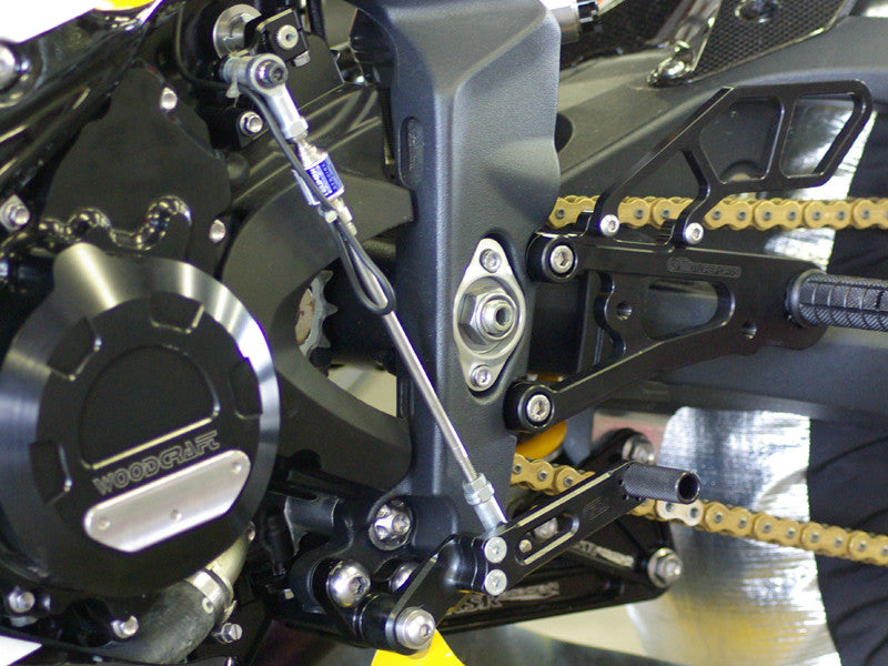 WOODCRAFT Triumph Daytona 675R (13-15) GP Shift Conversion Kit With Rearset 502/5 - Race Only