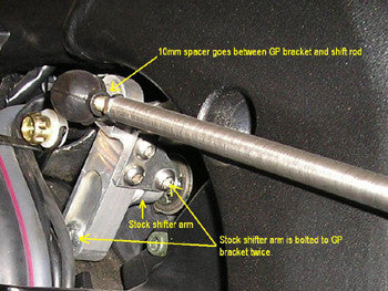 WOODCRAFT Yamaha R1 (04-08) GP Shift Converter