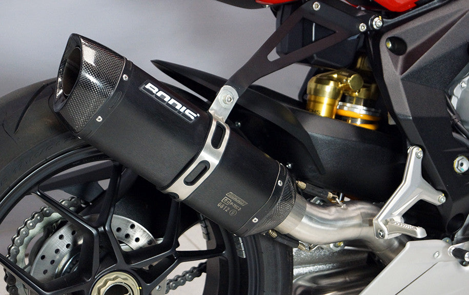 BODIS P-TEC II Slip On Exhaust WITH CAT DELETE for MV Agusta F3 / B3 675 / 800