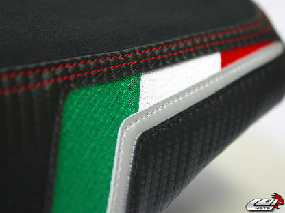 LUIMOTO Seat Covers for the Aprilia RSV1000R (04-09) and Tuono 1000R (06-10)