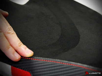 LUIMOTO Seat Covers for the Aprilia RSV1000R (04-09) and Tuono 1000R (06-10)