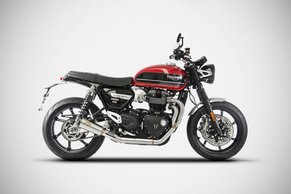 ZARD Full 2 into 1 with SP Muffler for the Triumph Speed Twin 1200 and Thuxton R / RS