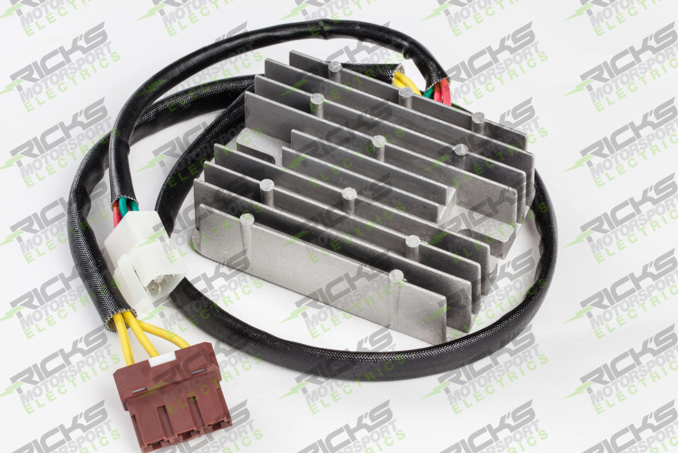 Rick's Motorsports Electrics Universal OEM Style Rectifier-Regulator for Aprilia Scarabeo 500 '03-14, Scarabeo 500 Light '06-13