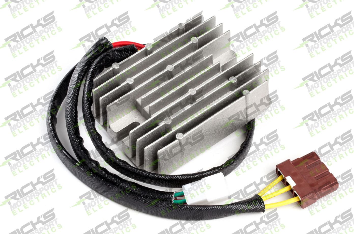 Rick's Motorsports Electrics Universal OEM Style Rectifier-Regulator for Piaggio MP3 250 '09-12, MP3 LT400 '09-13, MP3 500 '11-19