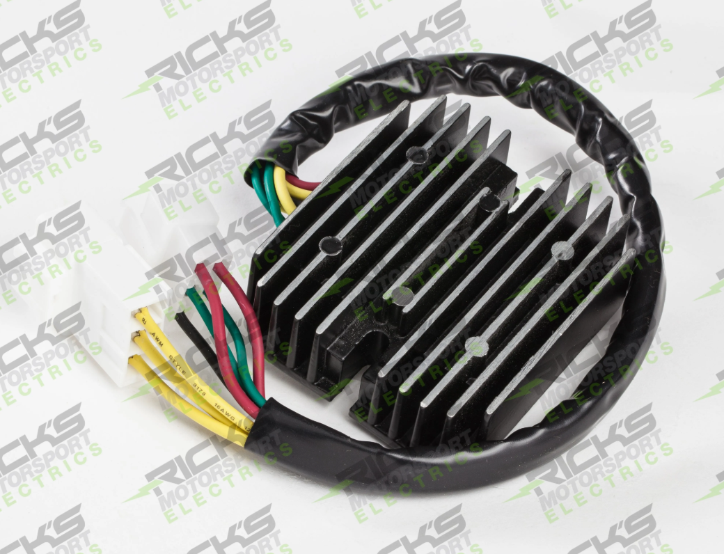 Rick's Motorsports Electrics Universal OEM Style Rectifier-Regulator for Honda CBR954RR '00-04