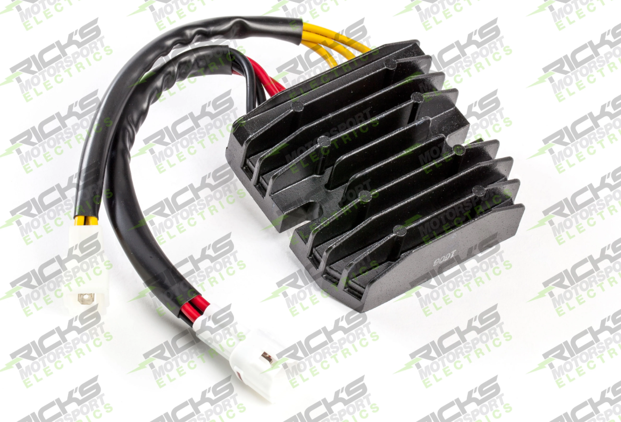 Rick's Motorsports Electrics Universal OEM Style Rectifier-Regulator for Suzuki GSX-R1000 '96-20, GSX-R600 '88-20, GSX-R750 '80-20