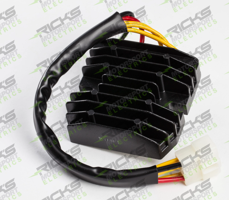 Rick's Motorsports Electrics Universal Style Hot Shot Series Rectifier-Regulator for Suzuki GSX-R600 '88-20, GSX-R750 '80-20