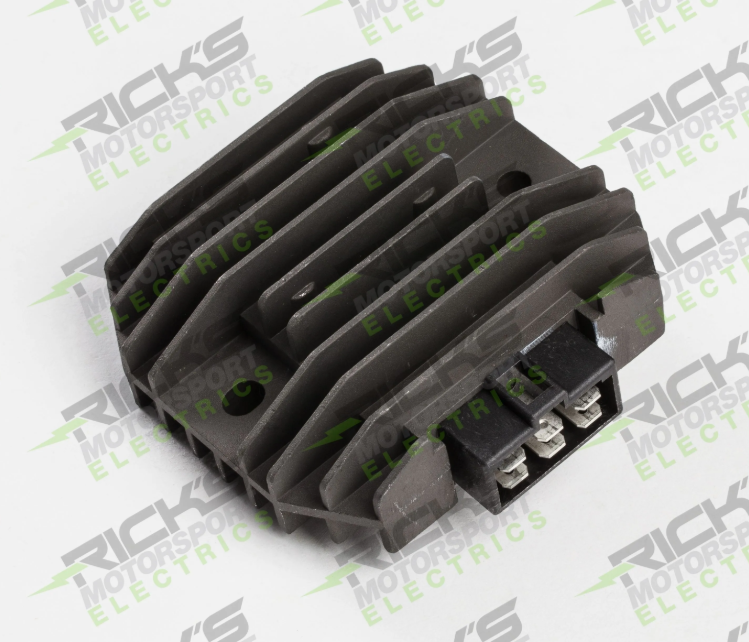 Rick's Motorsports Electrics Universal OEM Style Rectifier-Regulator for Kawasaki Vulcan '87-20, Z750R '03-16, ZZR600 '93-08