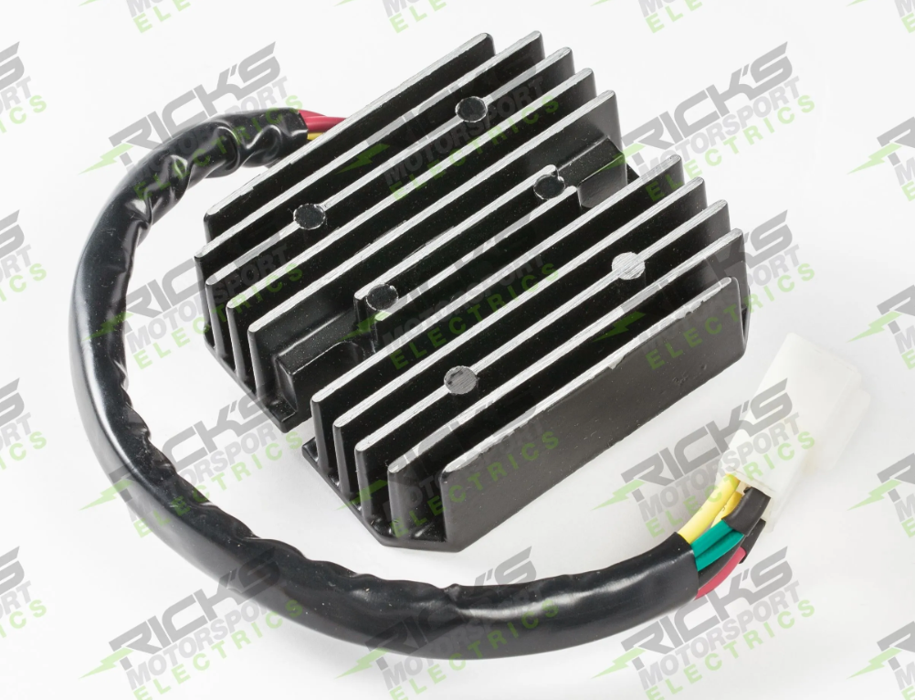 Rick's Motorsports Electrics Universal OEM Style Rectifier-Regulator for Kawasaki Vulcan '87-20