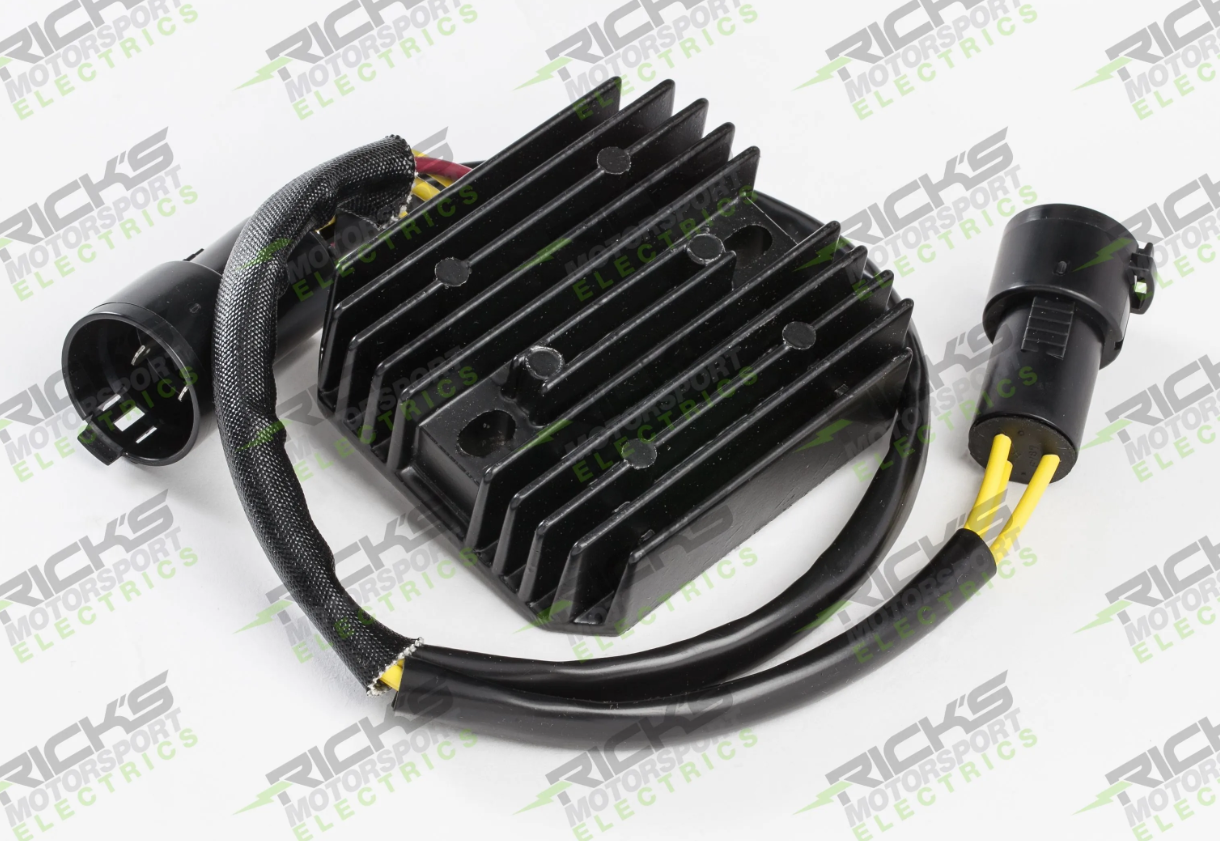 Rick's Motorsports Electrics Universal OEM Style Rectifier-Regulator for Kawasaki ZZR600 '93-08, KFX450R '05-20, KX250F '04-20