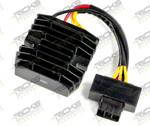 Rick's Motorsports Electrics Universal Style Hot Shot Series Rectifier-Regulator for Yamaha YFZ450 '04-17, YFZ450R '09-20, YFZ450X '06-13, Midnight Star '09-19