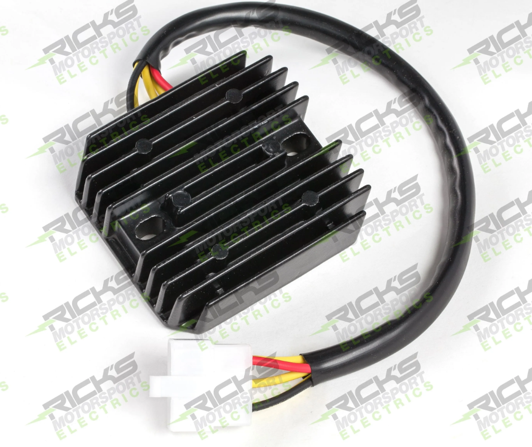 Rick's Motorsports Electrics Universal OEM Style Rectifier-Regulator for Yamaha TDM850 '91-01