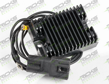 Rick's Motorsports Electrics Universal OEM Style Rectifier-Regulator for Harley Davidson Heritage Softtail Classic/Springer Softail/Fat Boy '08-20, (All Models)