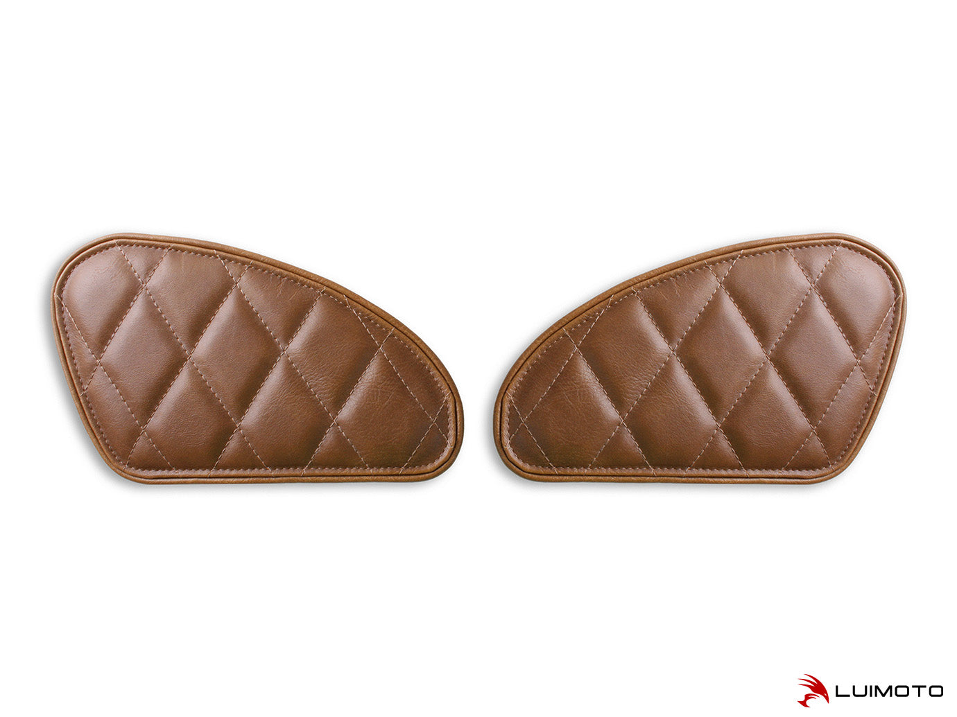 LUIMOTO TANK LEAF DIAMOND Tank Pads for the Triumph Bonneviille T120 /T100, Scrambler 1200, Thruxton 1200 /R (2016+), and Speed Twin (2019+)