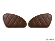LUIMOTO TANK LEAF DIAMOND Tank Pads for the Triumph Bonneviille T120 /T100, Scrambler 1200, Thruxton 1200 /R (2016+), and Speed Twin (2019+)