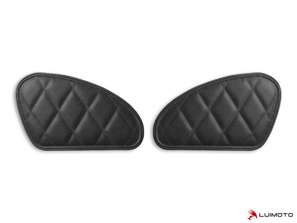 LUIMOTO TANK LEAF DIAMOND Tank Pads for the Triumph Bonneviille T120 /T100, Scrambler 1200, Thruxton 1200 /R (2016+), and Speed Twin (2019+)