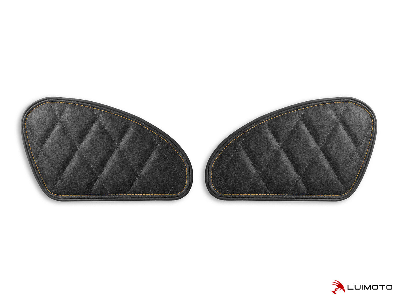 LUIMOTO TANK LEAF DIAMOND Tank Pads for the Triumph Bonneviille T120 /T100, Scrambler 1200, Thruxton 1200 /R (2016+), and Speed Twin (2019+)