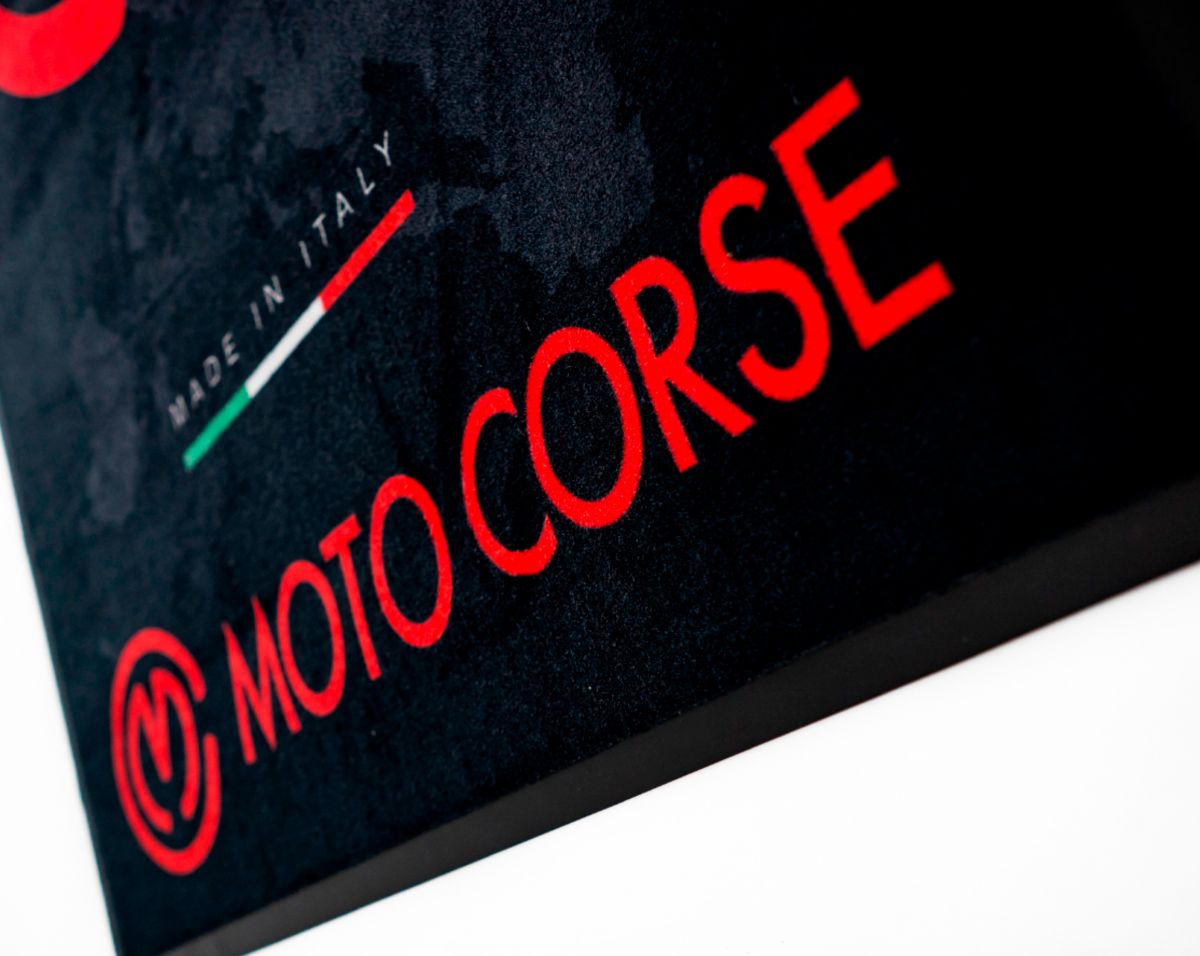 Motocorse Official Rectangular Motorcycle Mat / Carpet