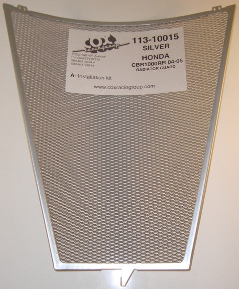 Cox Racing Radiator Guards for the Honda CBR 1000RR (04-05)