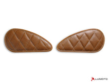 LUIMOTO TANK LEAF DIAMOND Tank Pads for the Triumph Bonneville, Thruxton, and Scrambler