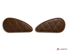 LUIMOTO TANK LEAF DIAMOND Tank Pads for the Triumph Bonneville, Thruxton, and Scrambler
