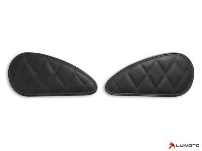 LUIMOTO TANK LEAF DIAMOND Tank Pads for the Triumph Bonneville, Thruxton, and Scrambler