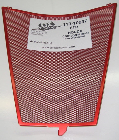 Cox Racing Radiator Guards for the Honda CBR 1000RR (06-07)
