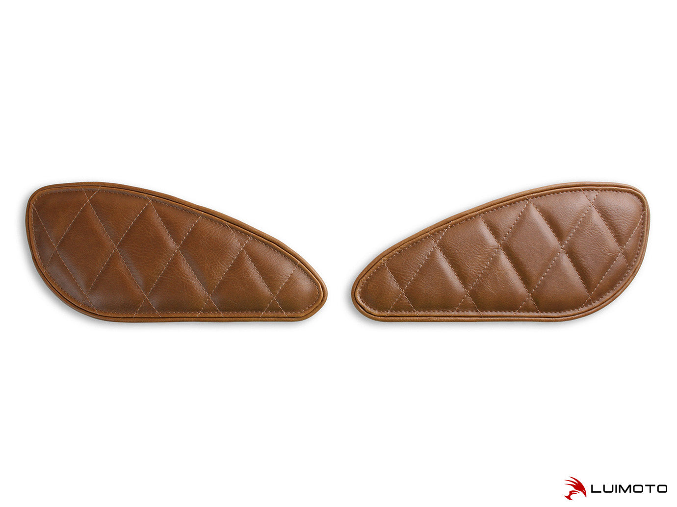 LUIMOTO TANK LEAF DIAMOND Tank Pads for the Triumph Street Cup, Street Scrambler, and Street Twin