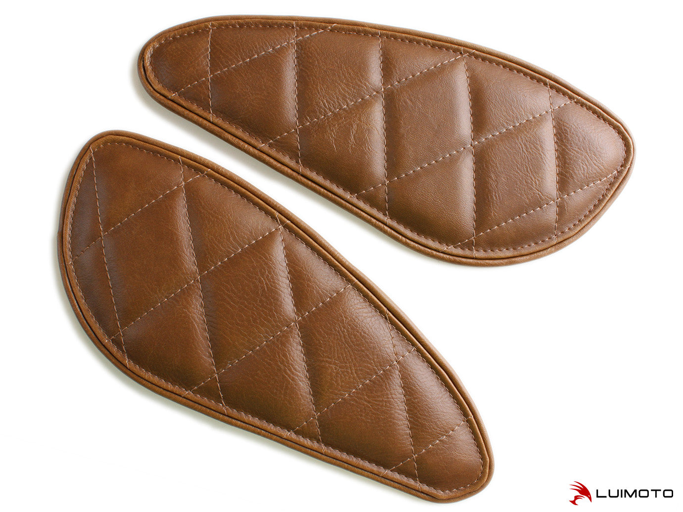 LUIMOTO TANK LEAF DIAMOND Tank Pads for the Triumph Street Cup, Street Scrambler, and Street Twin