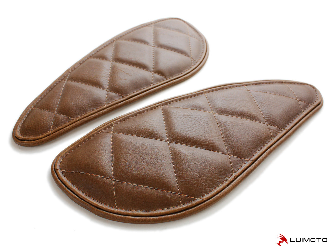 LUIMOTO TANK LEAF DIAMOND Tank Pads for the Triumph Street Cup, Street Scrambler, and Street Twin
