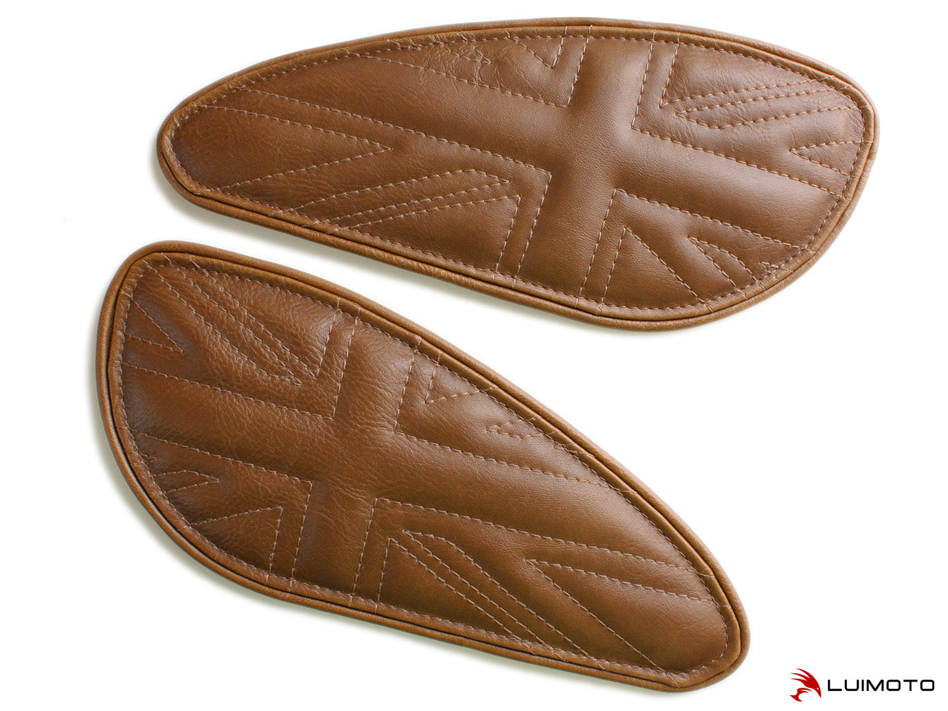 LUIMOTO TANK LEAF UNION JACK Tank Pads for the Triumph Street Cup, Street Scrambler, and Street Twin