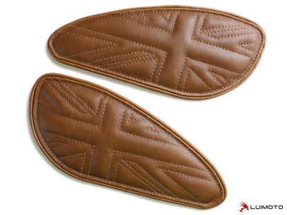 LUIMOTO TANK LEAF UNION JACK Tank Pads for the Triumph Street Cup, Street Scrambler, and Street Twin