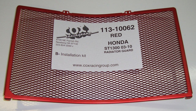 Cox Racing Radiator Guards for the Honda ST1300 (03-12)