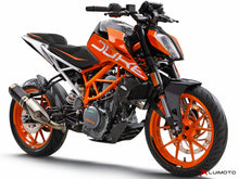 LUIMOTO R Passenger Seat Cover for the KTM 125 / 250 / 390 Duke (2017+)